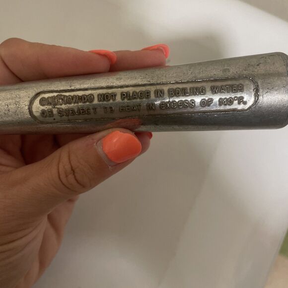 Vintage Unbranded Aluminum Ice Cream Scoop Spade Spatula 8.6” Long - Picture 4 of 5